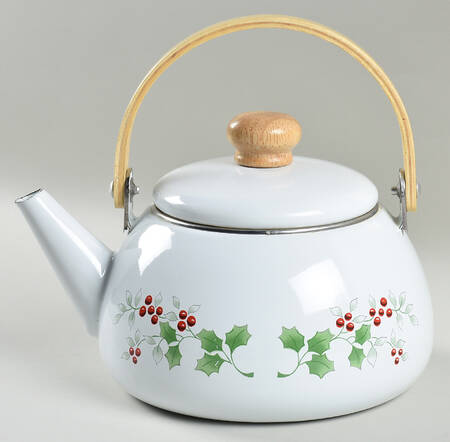 Christmas Charm-Delight-Holiday-Harmony Metal Kettle & Lid