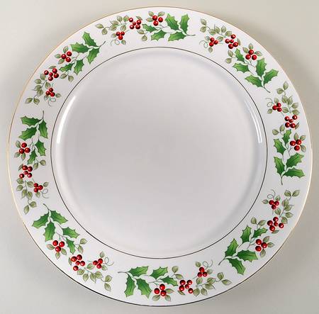 Christmas Charm-Delight-Holiday-Harmony 12" Chop Plate (Round Platter)