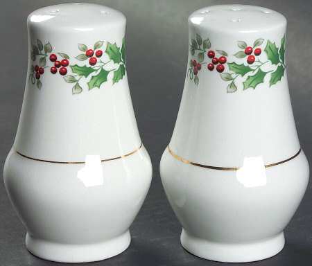 Christmas Charm-Delight-Holiday-Harmony Salt & Pepper Set by Gibson Designs
