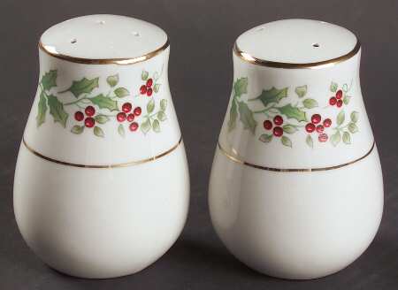 Christmas Charm-Delight-Holiday-Harmony Salt & Pepper Set by Gibson Designs