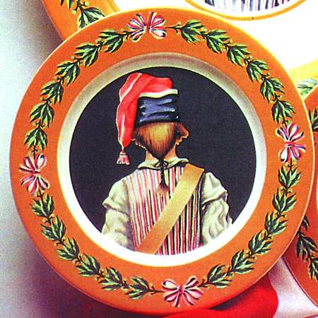 Les Coiffes Salad Plate
