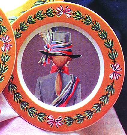 Les Coiffes Salad Plate