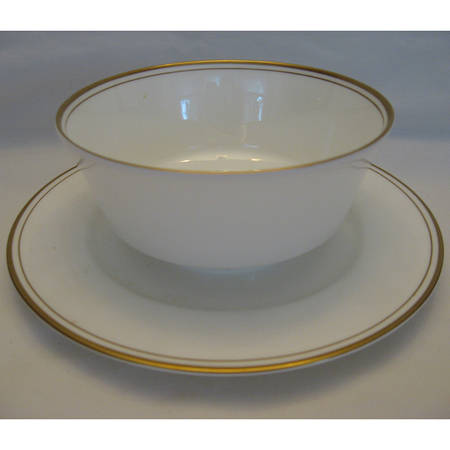 Coronation Gravy Boat with Attached Underplate