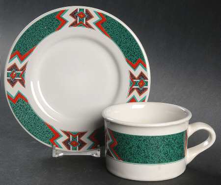MOJAVE Flat Cup & Saucer Set