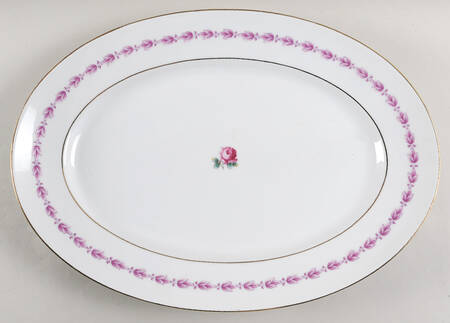 Camelia 16" Oval Serving Platter