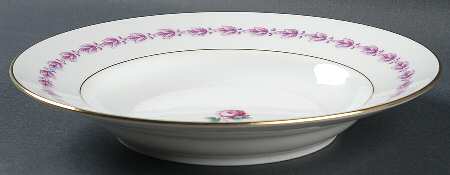 Camelia Large Rim Soup Bowl