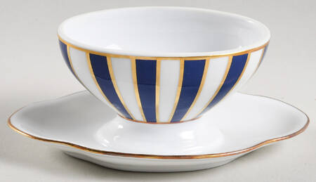 Amadeus Blue Oval Mustard W/Att Underplate-Nolid