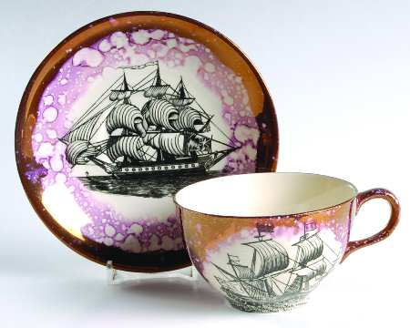 GPO1 Flat Cup & Saucer Set