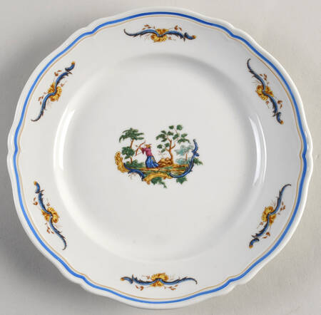 Chinois Salad/Dessert Plate