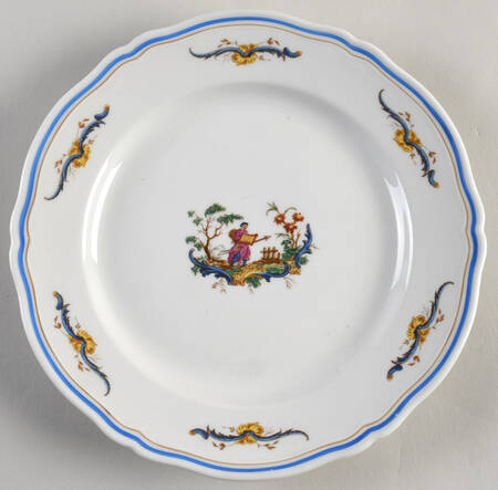 Chinois Salad/Dessert Plate