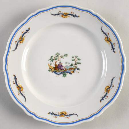 Chinois Salad/Dessert Plate