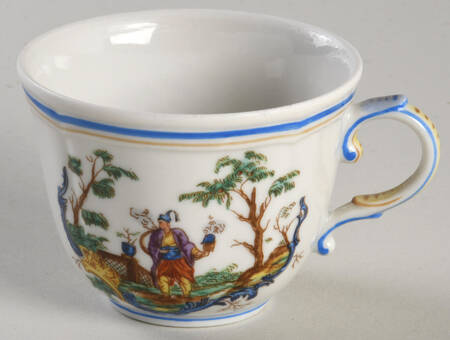 Chinois Flat Demitasse Cup