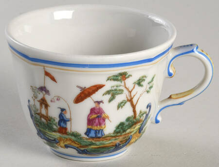 Chinois Flat Demitasse Cup