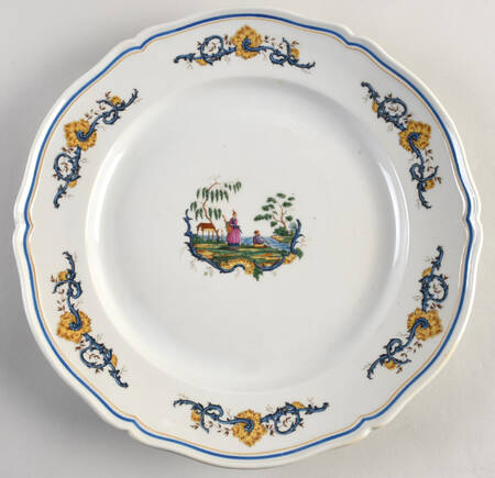 Chinois 12" Chop Plate (Round Platter)