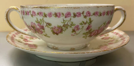 GDA88 Flat Bouillon Cup & Saucer