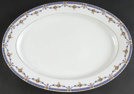 GMY11V 14" Oval Serving Platter by Germany