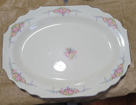 GEO163 15" Oval Serving Platter