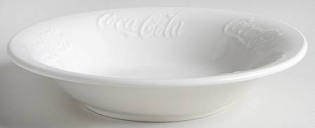Coca Cola Embossed Coupe Soup Bowl