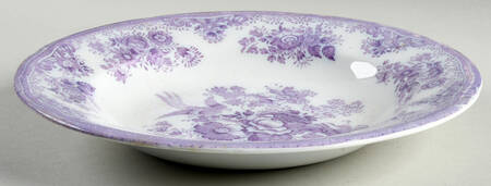 Asiatic Pheasants Large Rim Soup Bowl