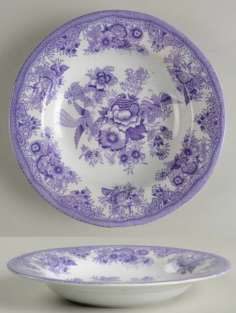Asiatic Pheasants Rim Soup Bowl