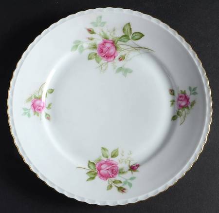 Bavarian Rose Salad Plate