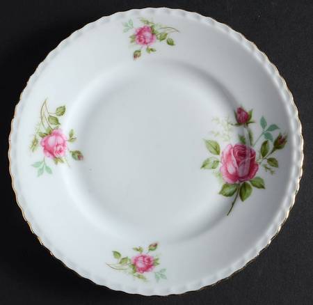 Bavarian Rose Bread & Butter Plate