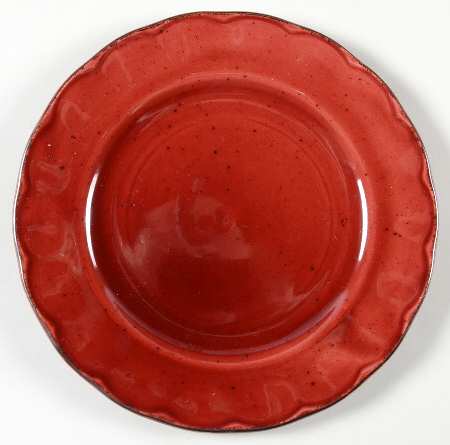 Colonial Classics Cranberry Salad Plate