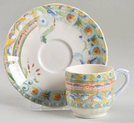Raphael Flat Demitasse Cup & Saucer Set