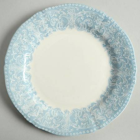 Ciel Salad/Dessert Plate by Faiencerie De Gien