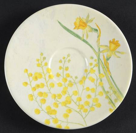 Mimosa Saucer for Demitasse Cup