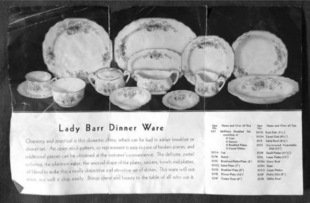 Lady Barr Gravy Boat & Underplate/Relish