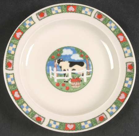 Barnyard Bread & Butter Plate