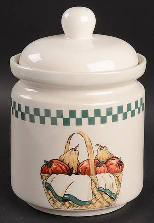 Welcome Home Large Canister & Lid