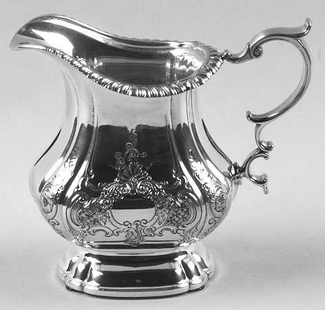 Gadroon (Sterling, Hand Chased, Hollowware) Creamer