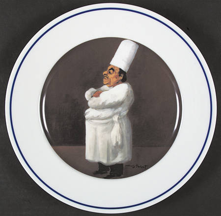Chef Series Dinner Plate by Guy Buffet
