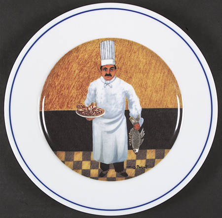 Chef Series Dinner Plate by Guy Buffet