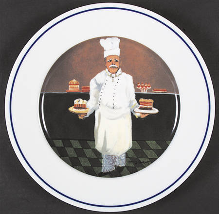 Chef Series Dinner Plate by Guy Buffet