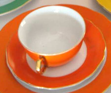 GCA10 Flat Cup & Saucer Set