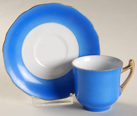 GCA10 Flat Demitasse Cup & Saucer Set