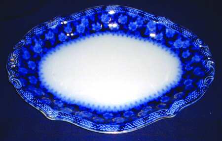 Grace Gold 12" Oval Serving Platter