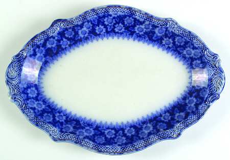 Grace Gold 15" Oval Serving Platter
