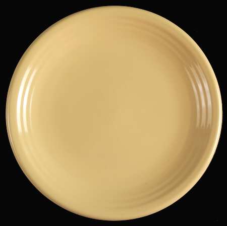Main St Light Yellow Salad Plate