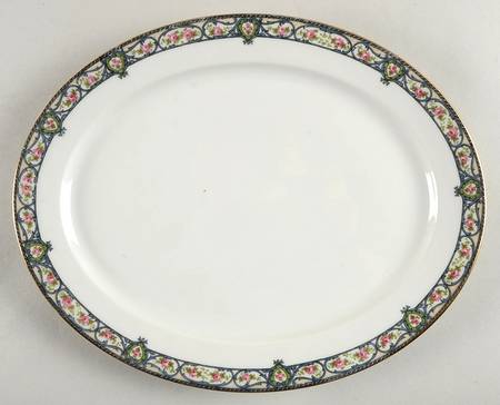 GUE211 11" Oval Serving Platter by WM Guerin