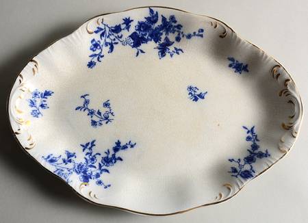Rose 12" Oval Serving Platter