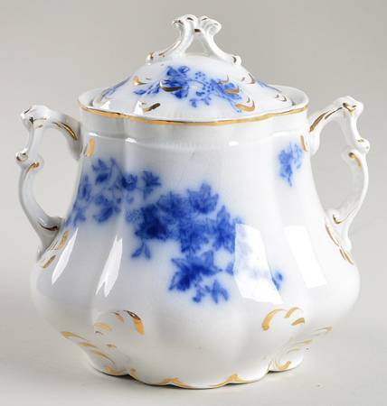 Rose Oversize Sugar Bowl & Lid
