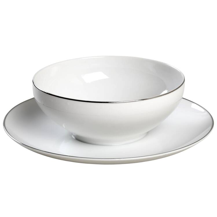 Serenade Gravy Boat with Attached Underplate