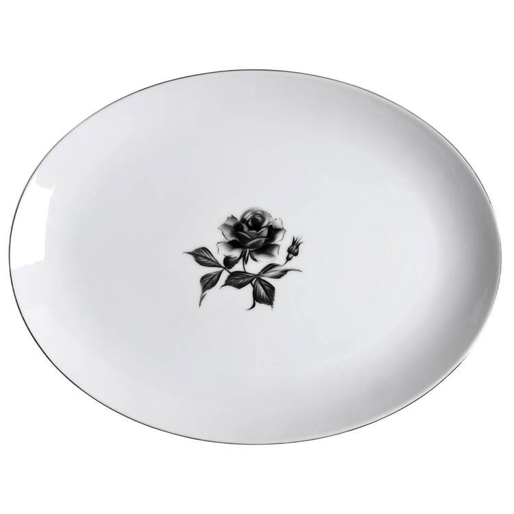Serenade 16" Oval Serving Platter