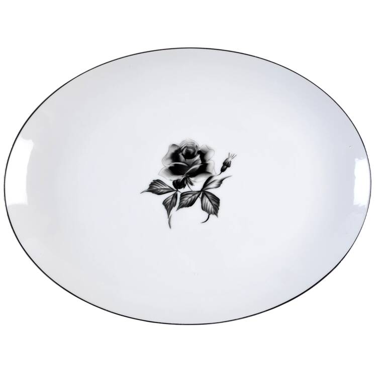 Serenade 12" Oval Serving Platter