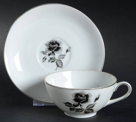 Serenade Flat Cup & Saucer Set