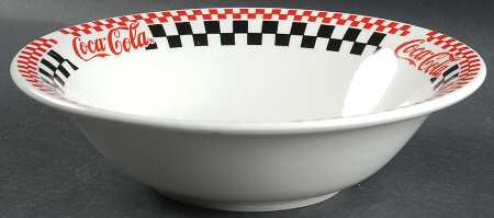 Coca Cola 10" Round Vegetable Bowl by Gibson Designs